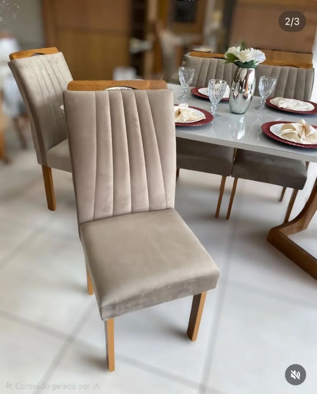 Mesa de jantar MUITO NOVA - Foto 2