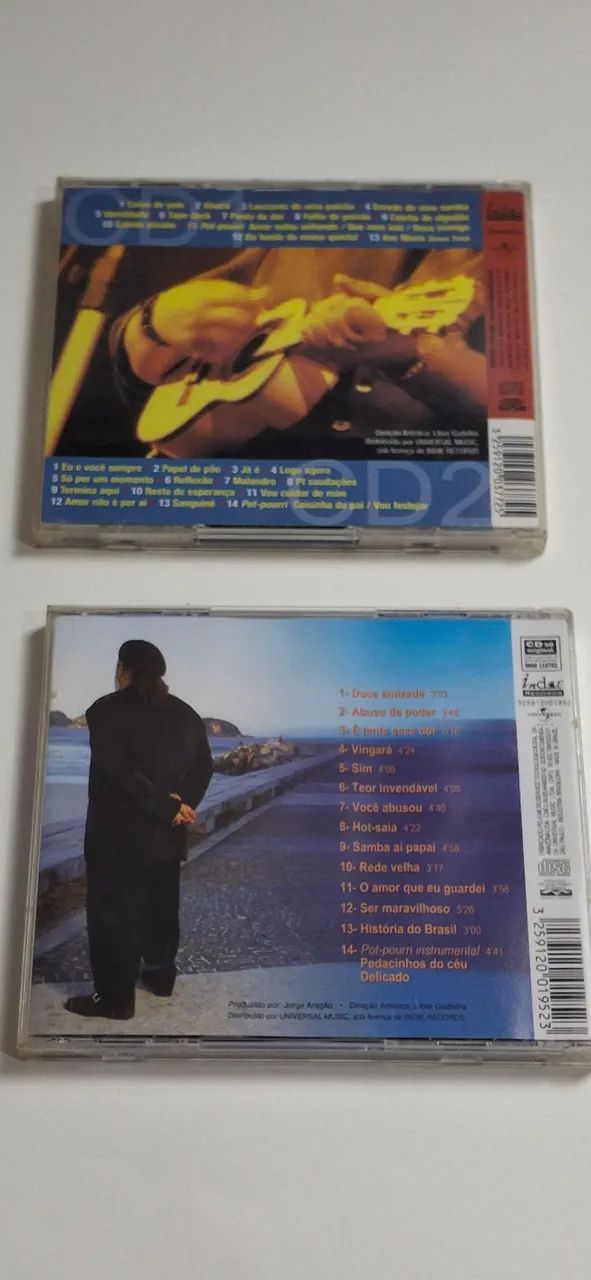 2 cds Jorge Aragão - 1 ao vivo e 1 em estúdio - Foto 5
