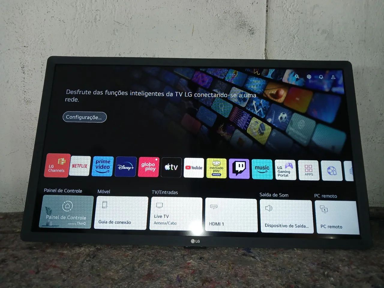 Tv LG 32" polegadas, SMART