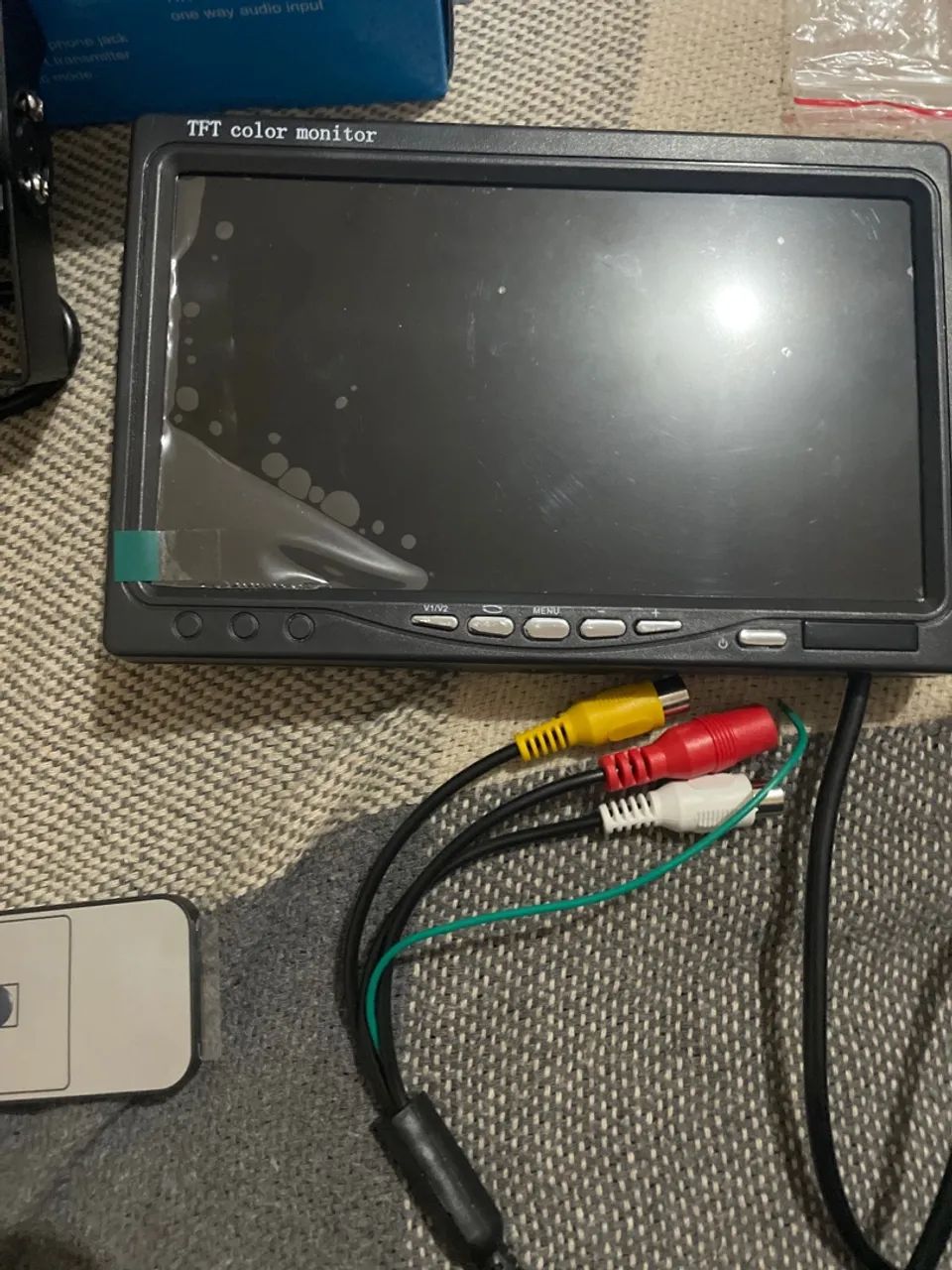 Monitor automotivo lcd tft de 7 polegadas - Foto 4