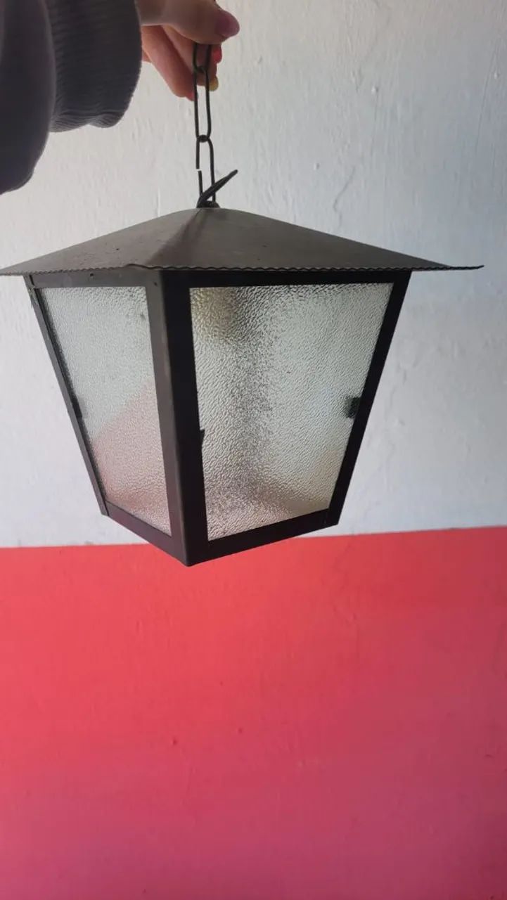 Pendente colônial quadrado 