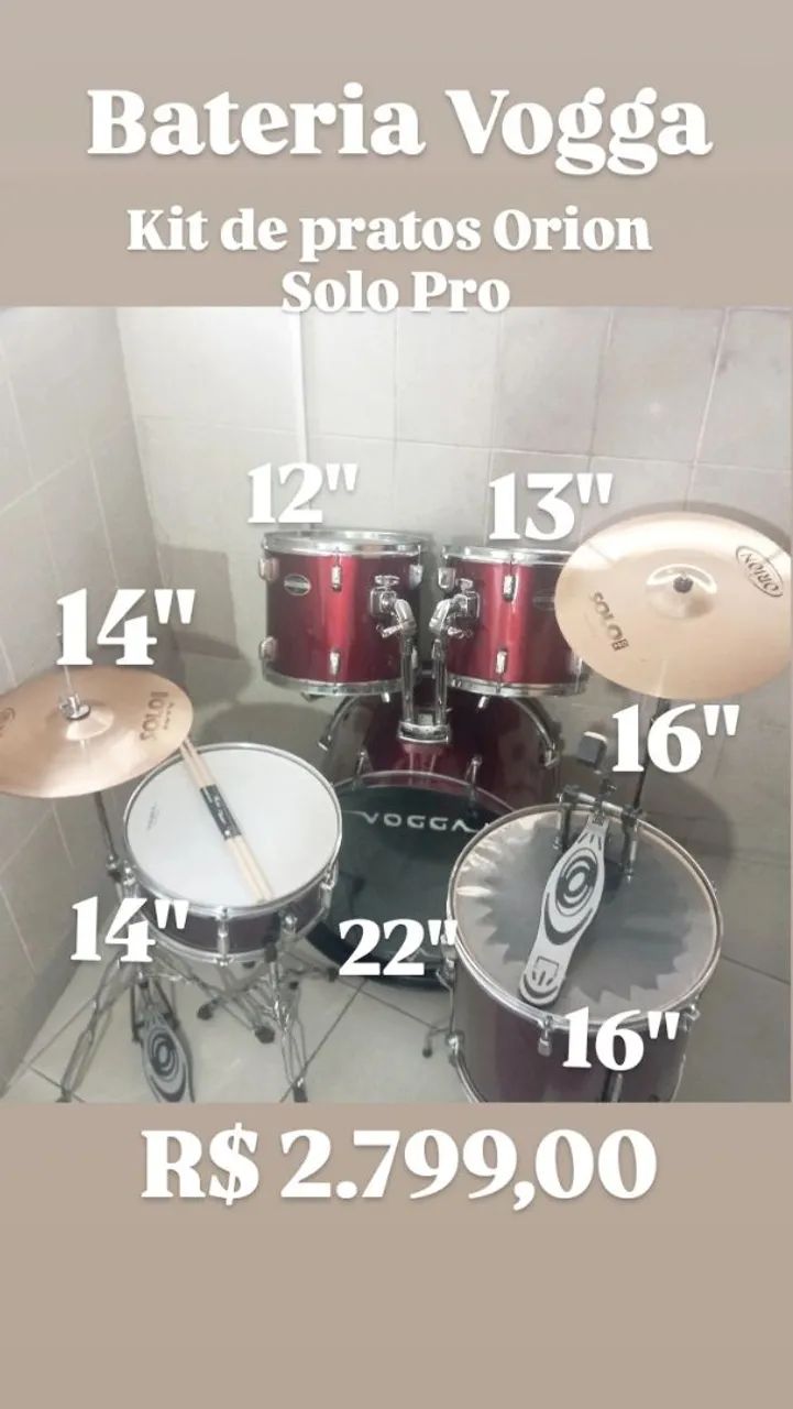 Bateria Vogga - Foto 4