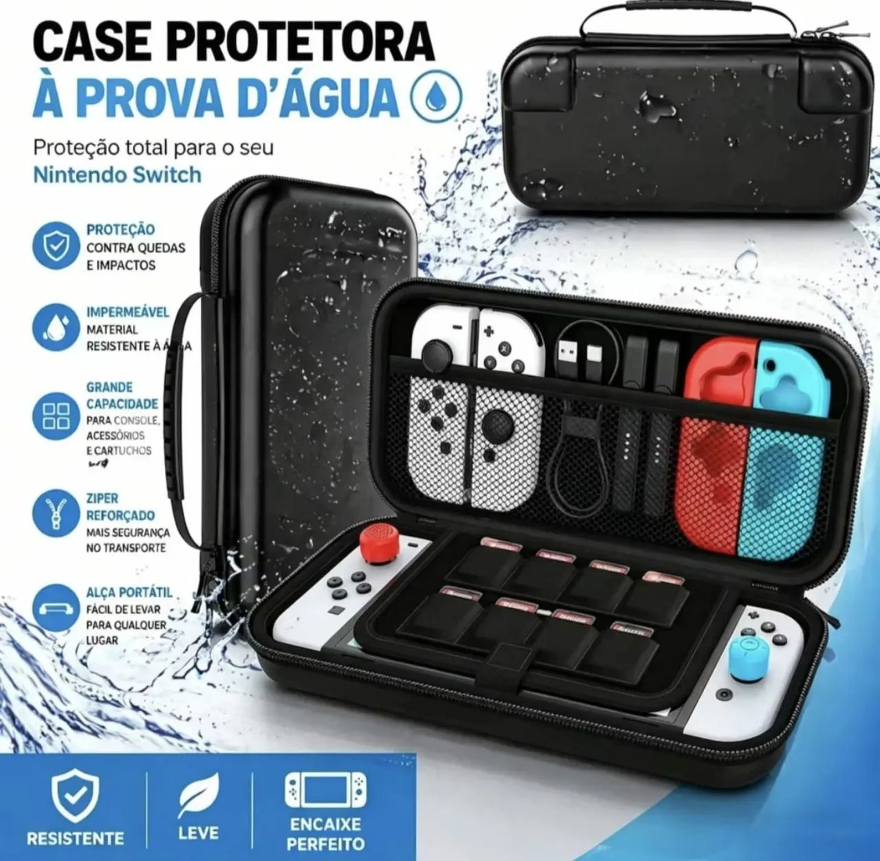 Kit de assessórios para Nintendo Switch OLED  - Foto 4