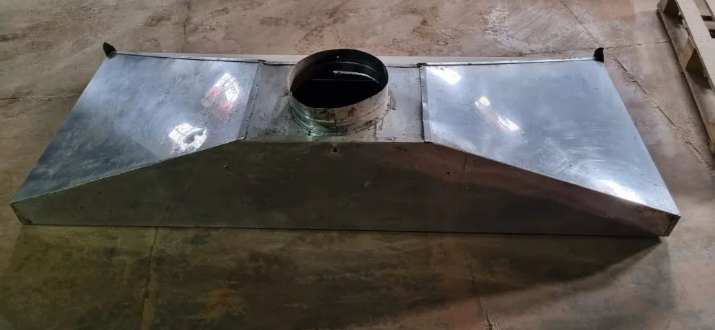 Coifa para Cozinha Industrial  Aço Inox ( Usada ) - Foto 5