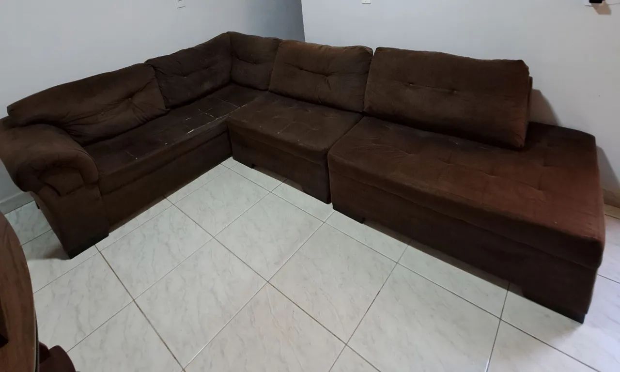 Sofá de canto 7 lugares  - Foto 2