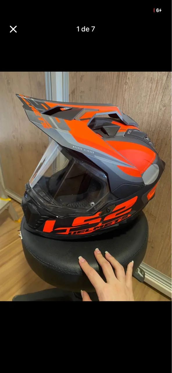Capacete LS2 MX2020 Clicker / Off road