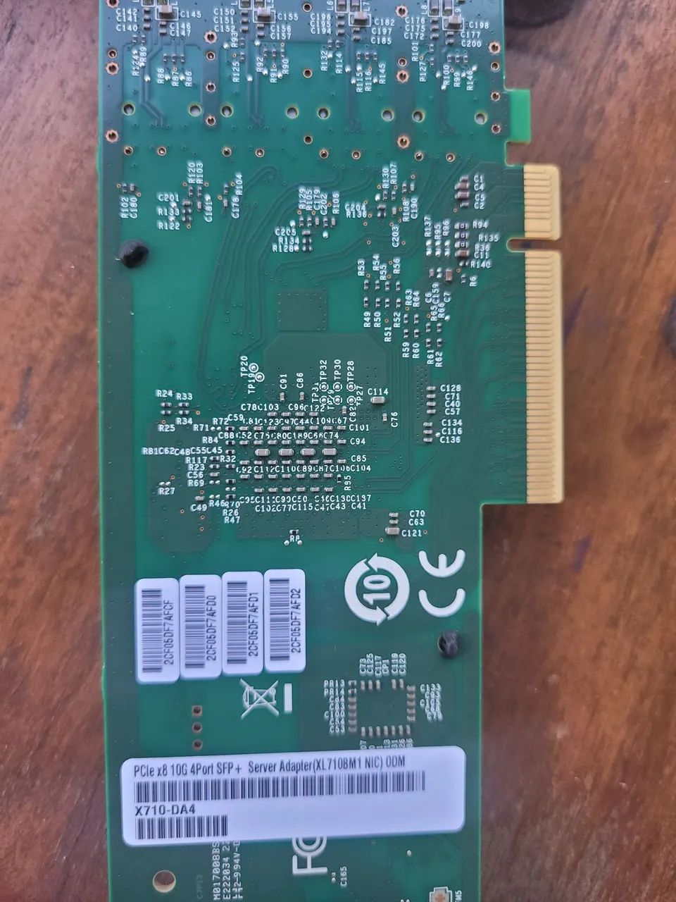 Placa de rede Intel X710-da4 Quad 10gb Sfp+ - Foto 3