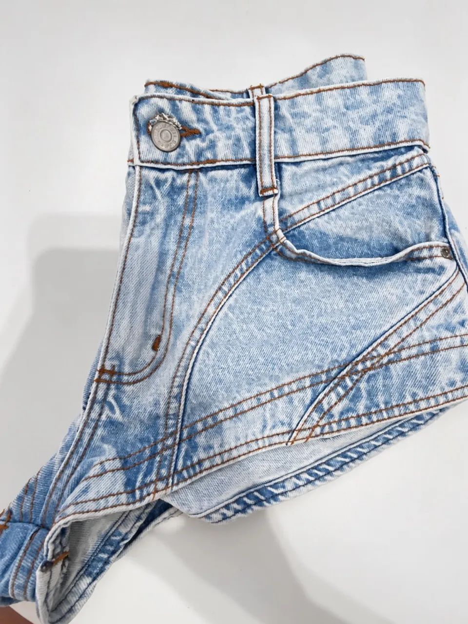 short jeans bluesteel hot pant azul 40