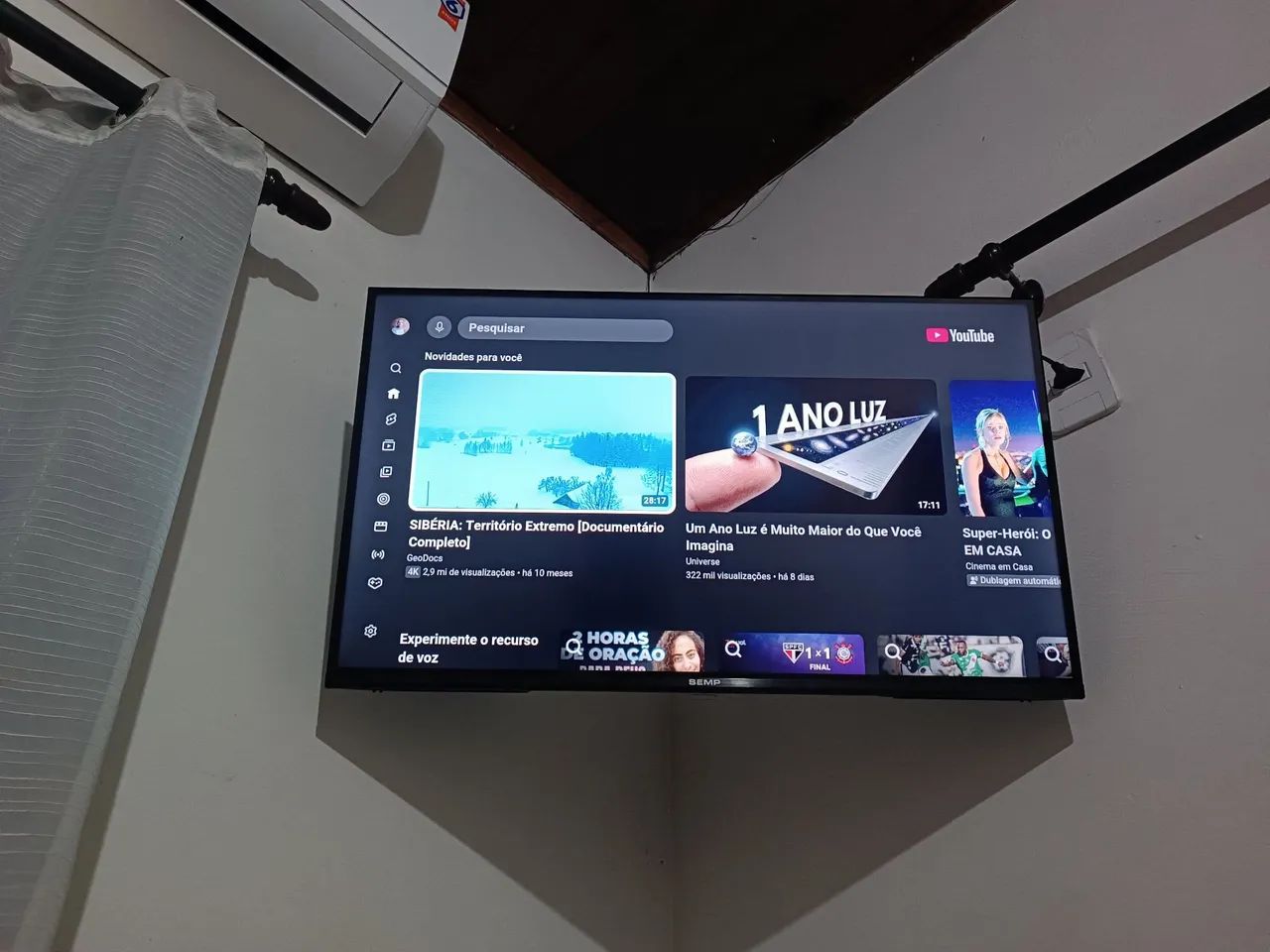 TV SEMP Smart Google TV de 32 Polegadas - Foto 2