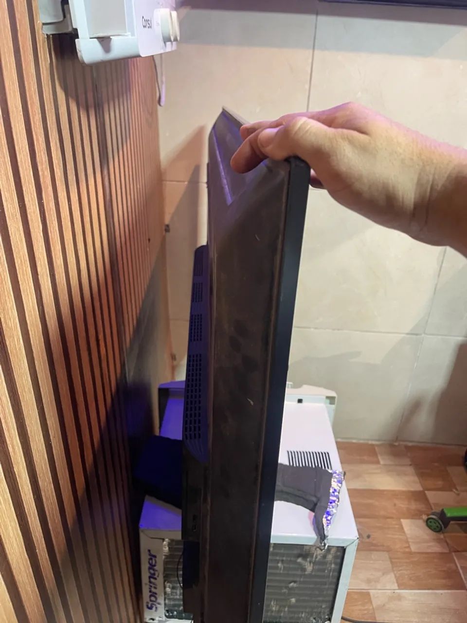 Vendo Linda smart tv Philco 55 polegadas telão  - Foto 4