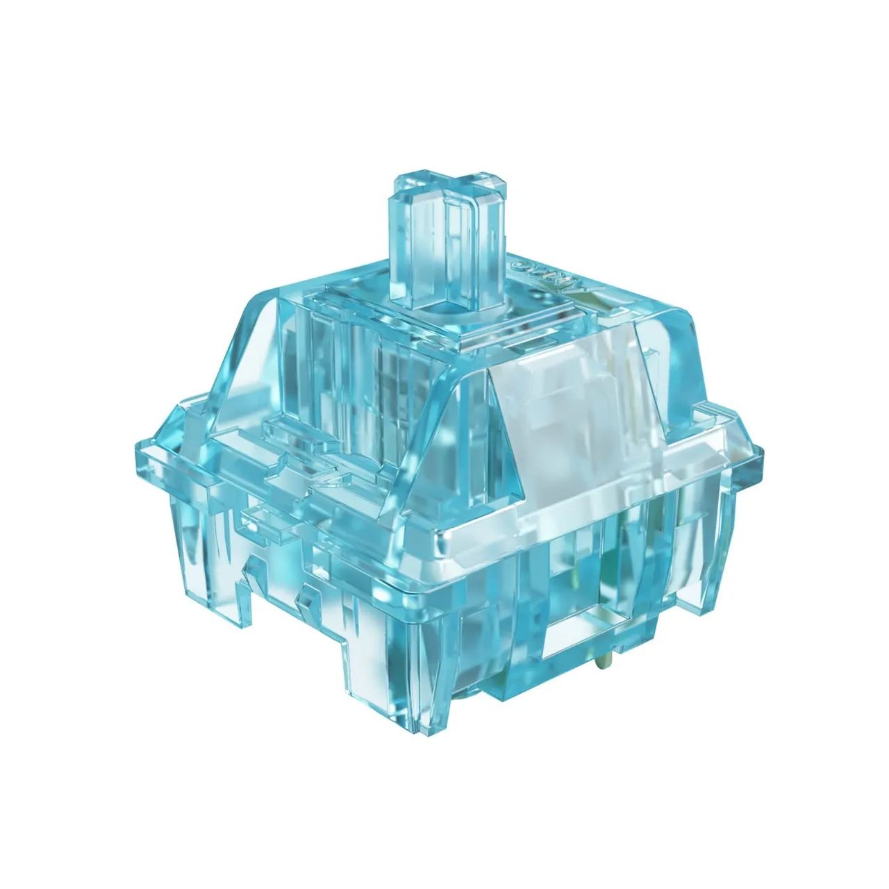 Switch para teclado AKKO modelo crystal azul switches