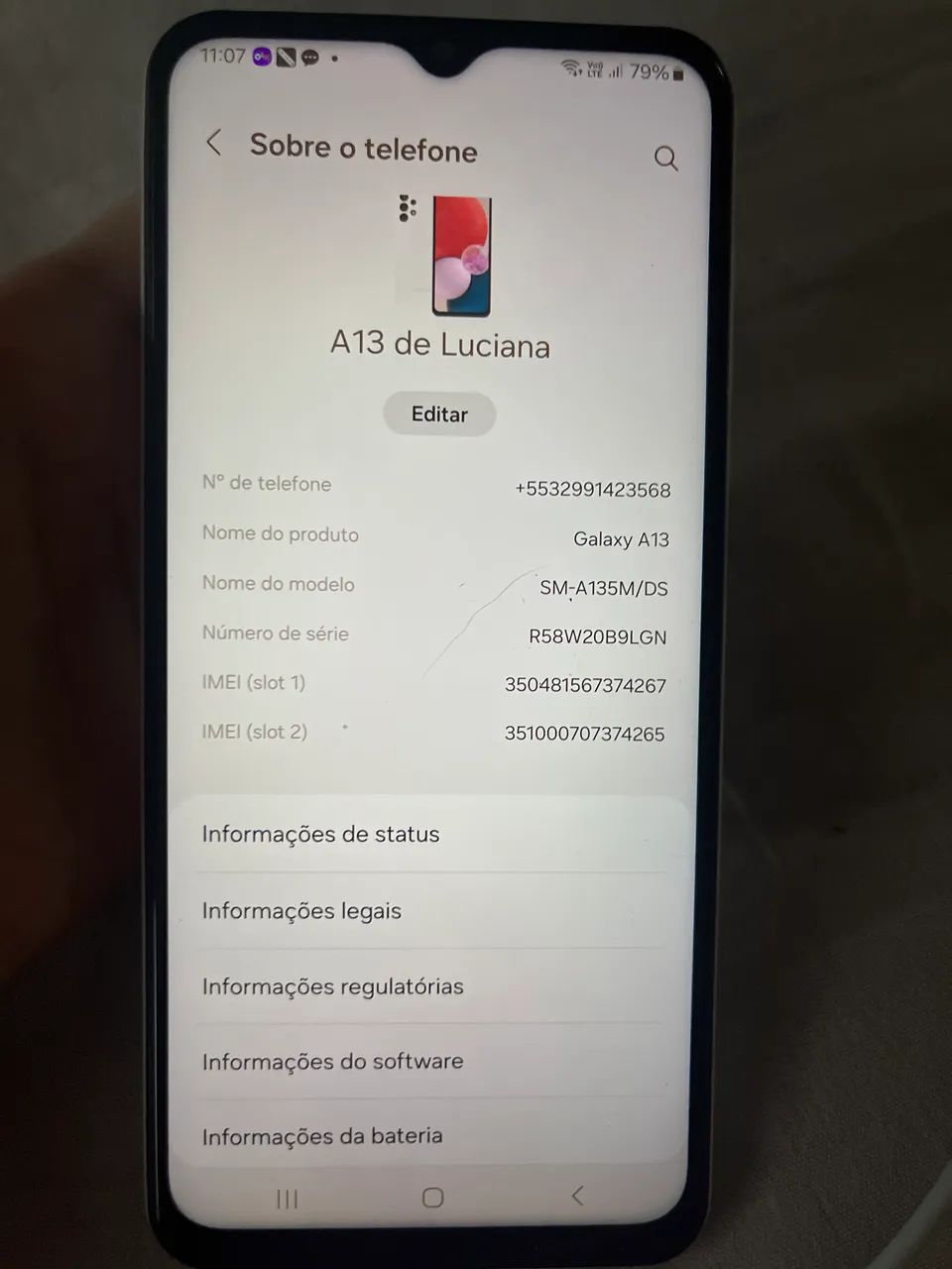 Celular Galaxy A 13 - Foto 3