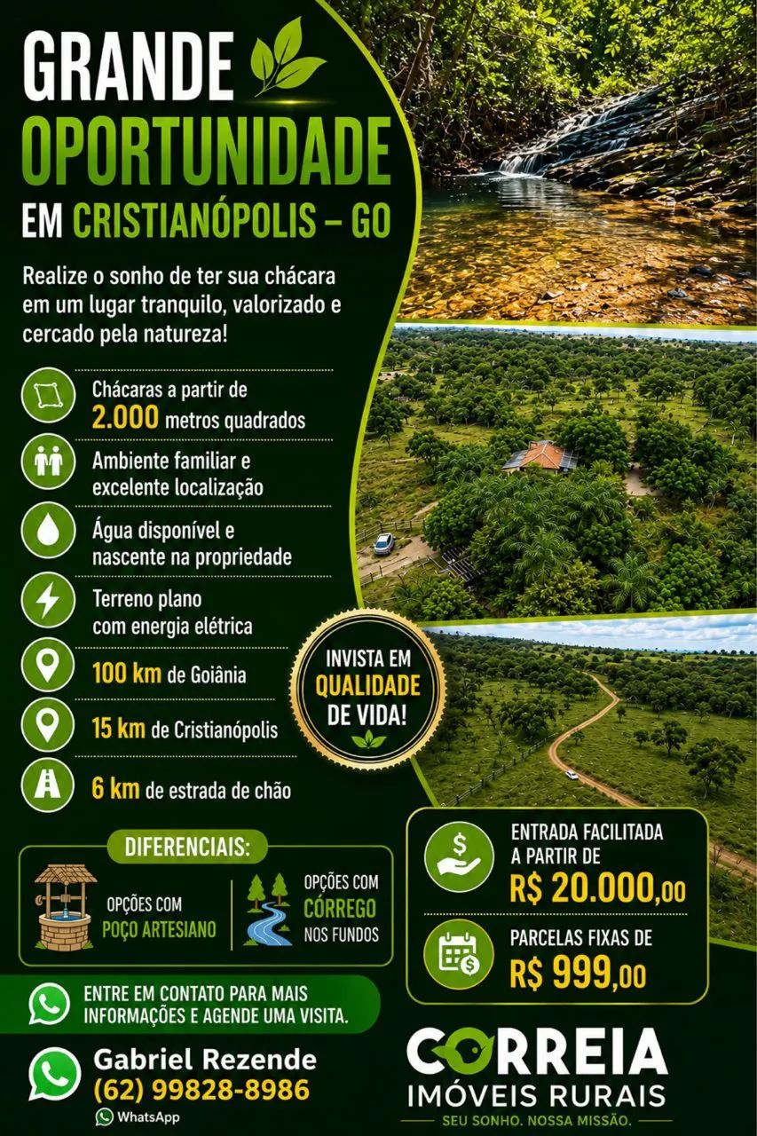 A venda - Chácaras -cristianopolis _Go 