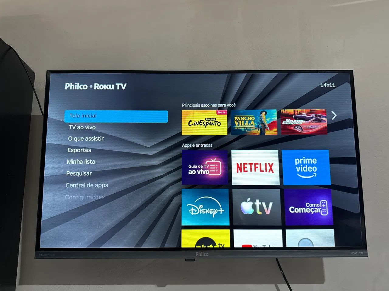 TV 32 polegadas Roku - Foto 2