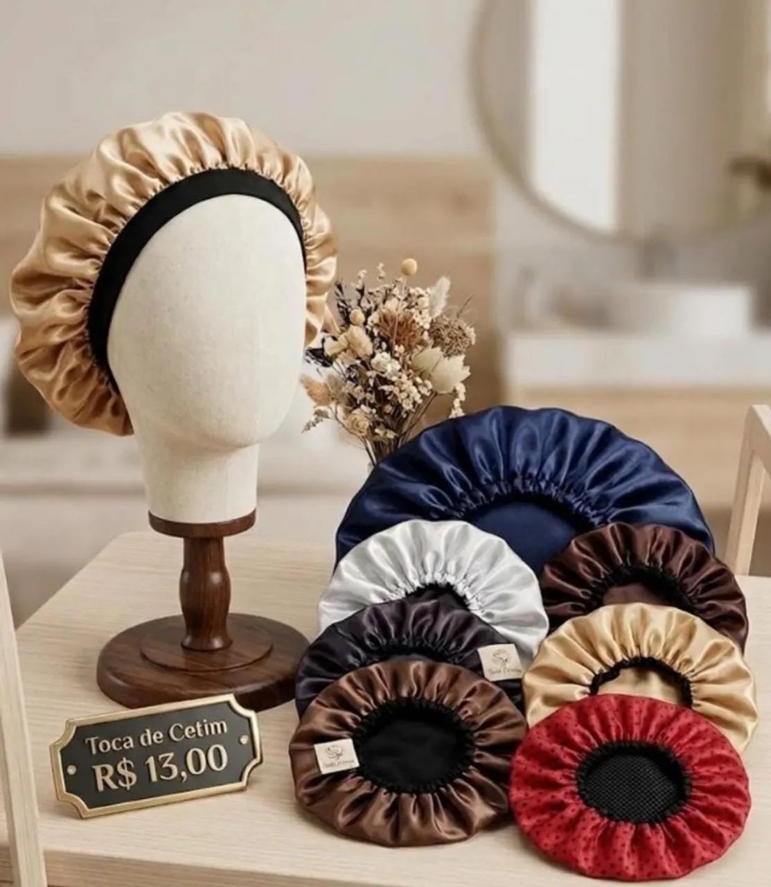 Toucas de cabelo