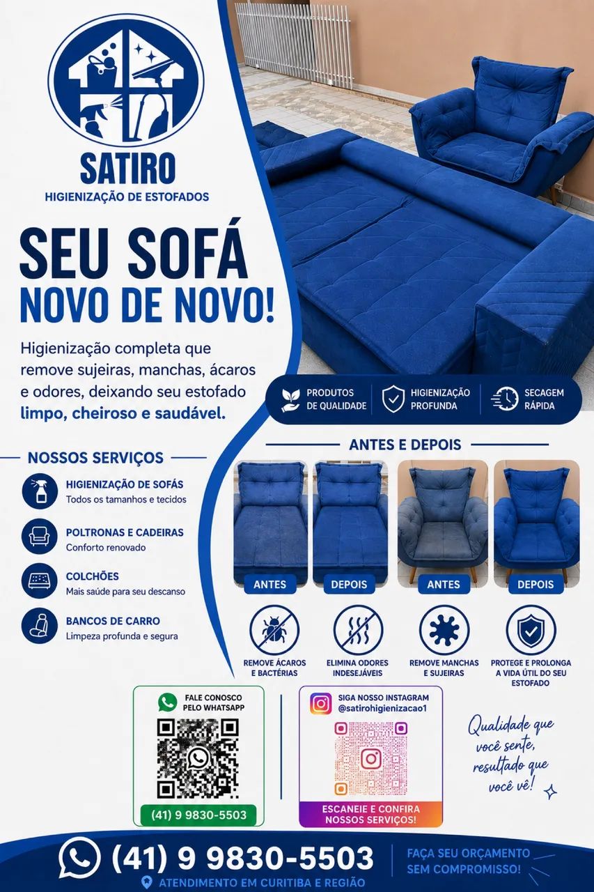 Higienização de estofados  - Foto 3