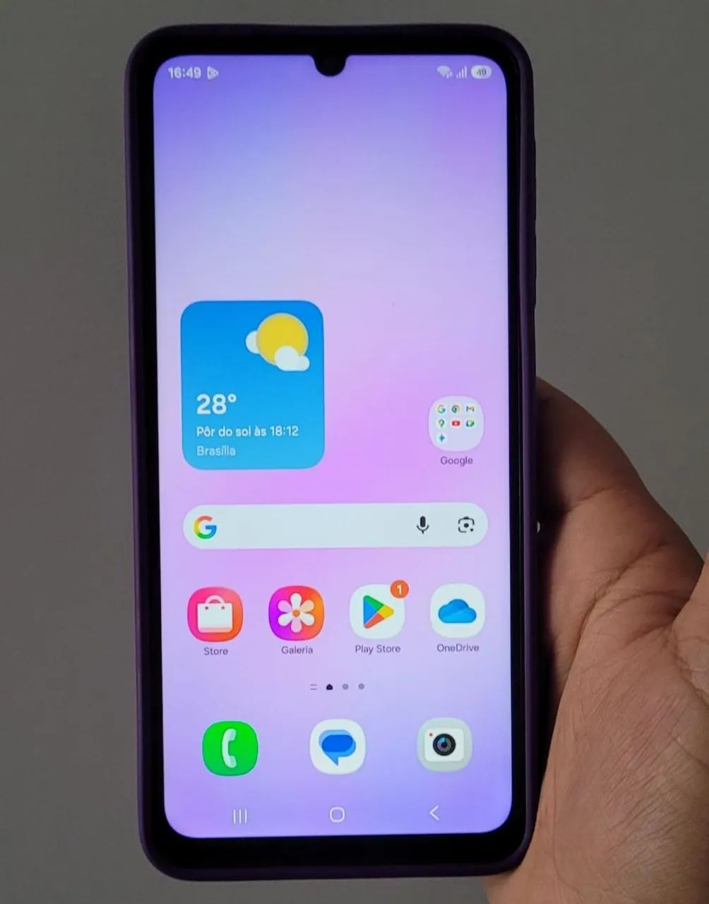 A07 128gb Capa zero todo original 100% 