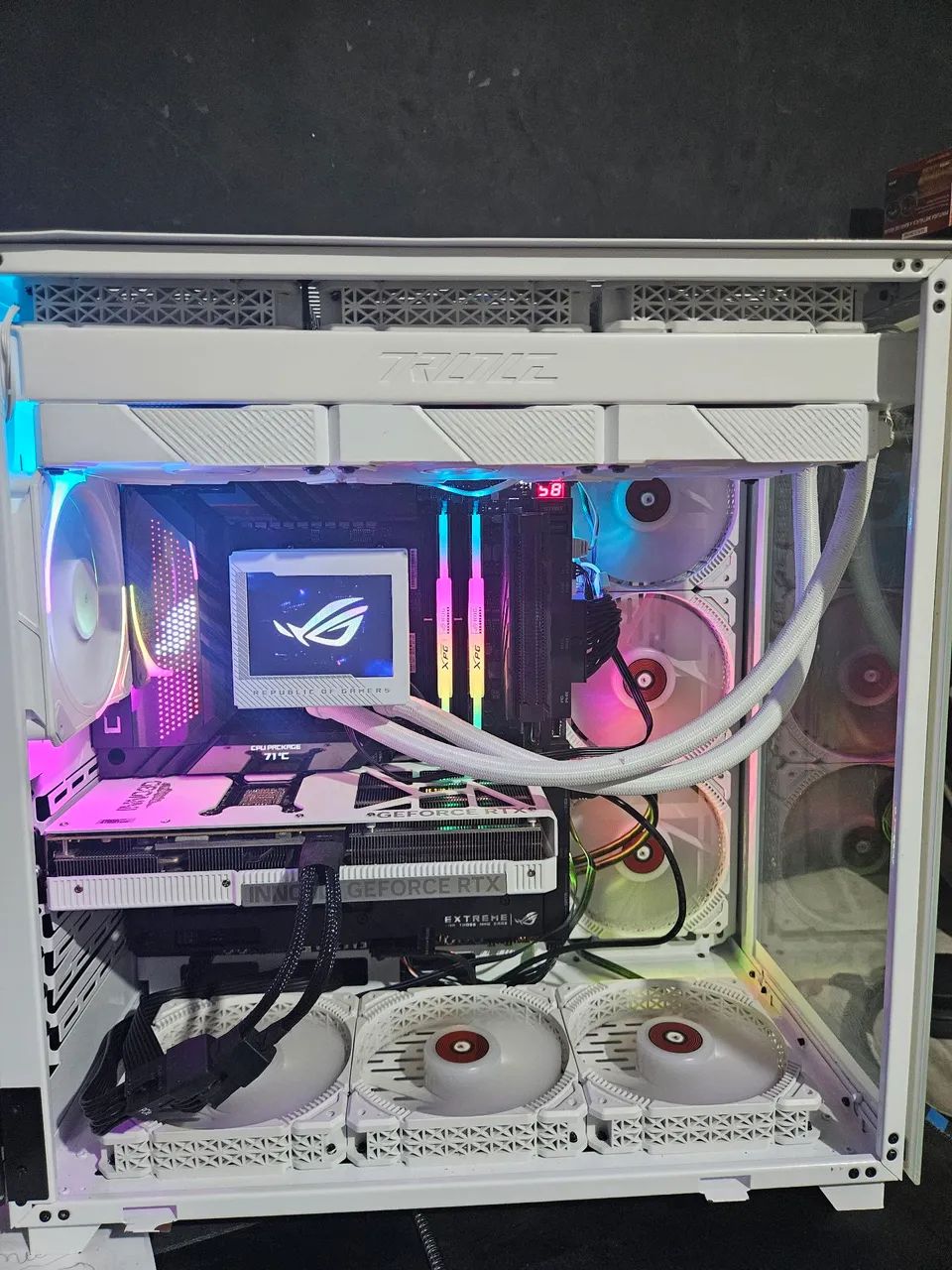 Oportunidade de PC Gamer AM5 todo Rog Strix !!!