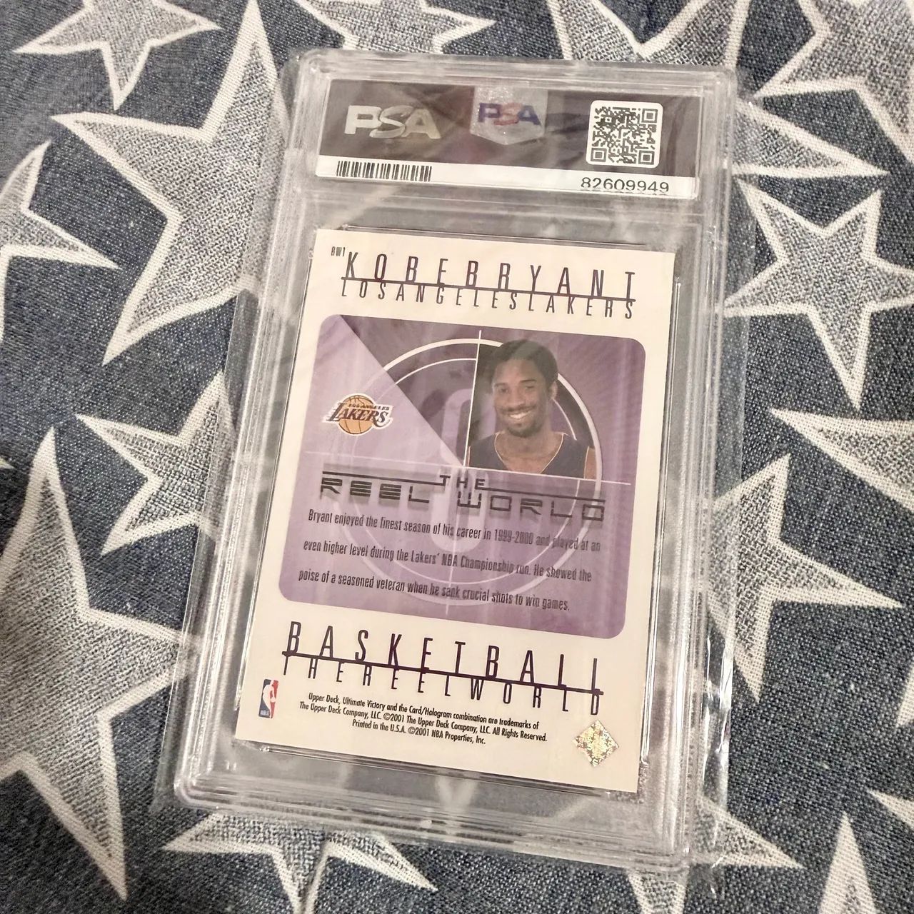 Carta Graduada PSA 8 - Kobe Bryant, EN - Foto 2