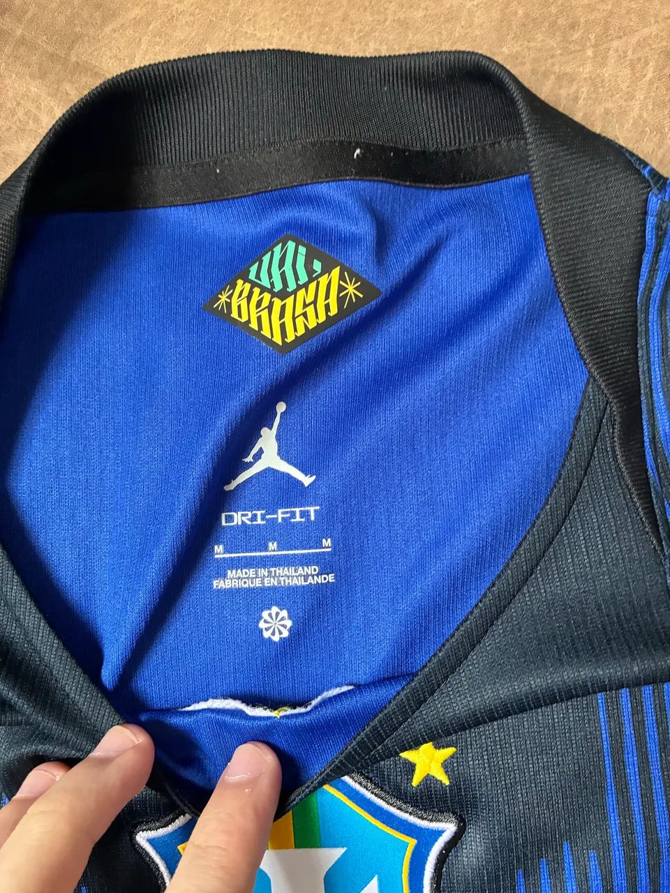 Camisa do Brasil Jordan Torcedor  - Foto 4