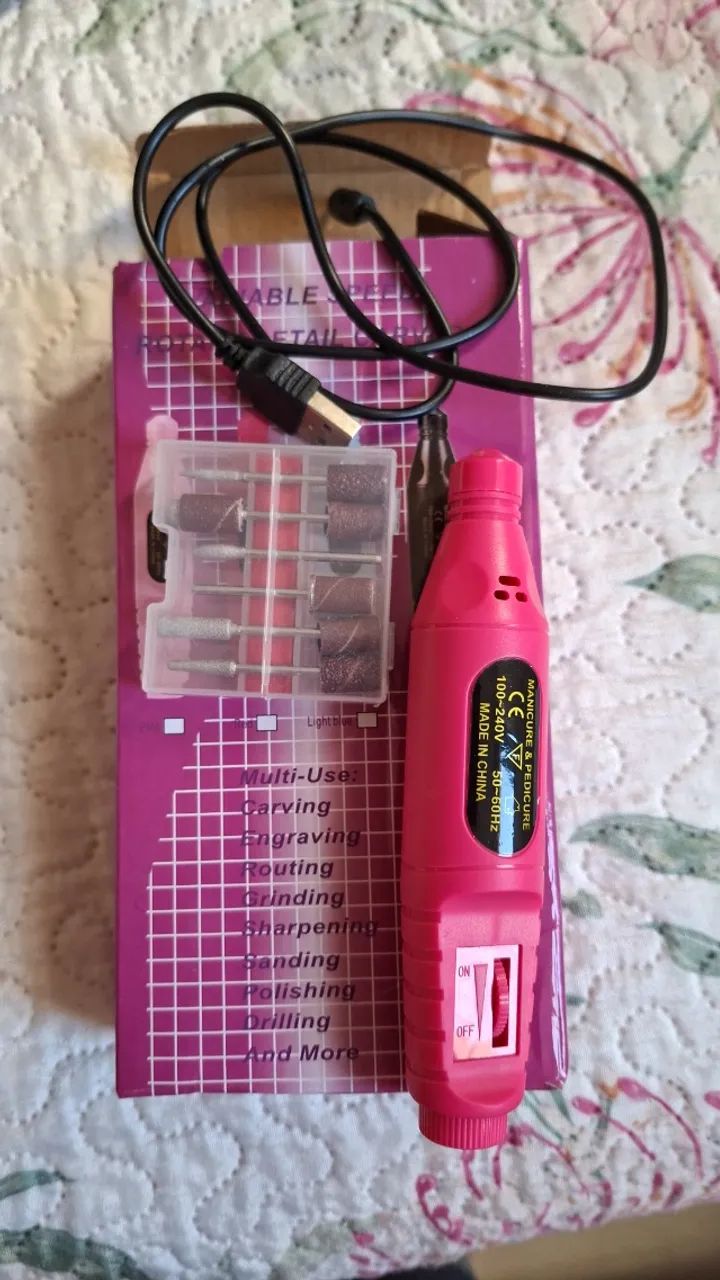 LIXA De UNHA ELETRÔNICA USB (Nail polish USB)