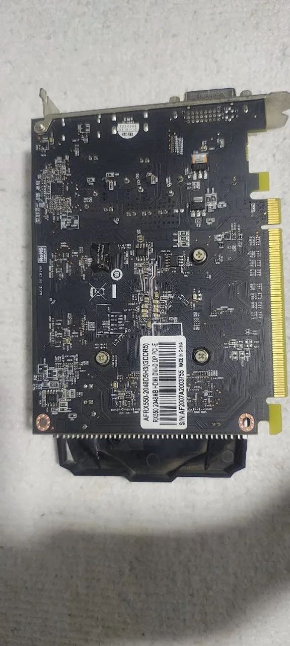 Placa de vídeo AFOX AMD Radeon RX 550 2GB  - Foto 2