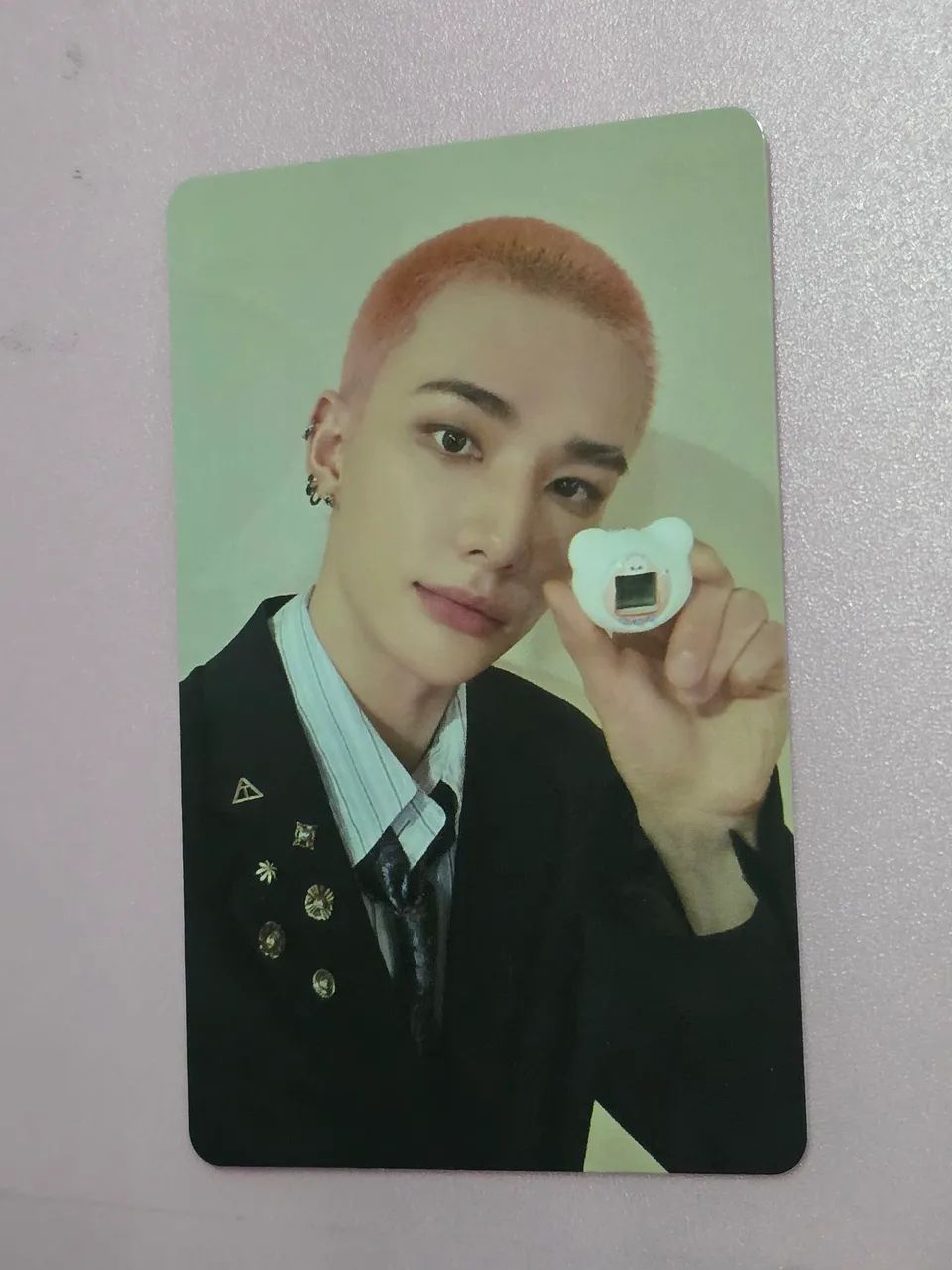 Photocard Hyunjin Stray Kids Tamagotchi 