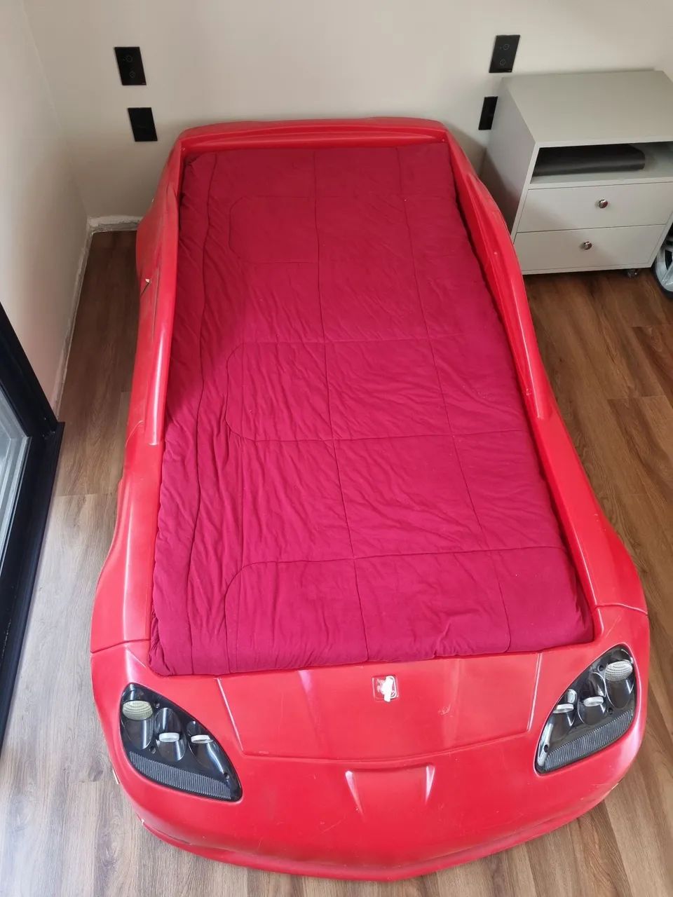 cama infantil corvette vermelho step2 - Foto 2