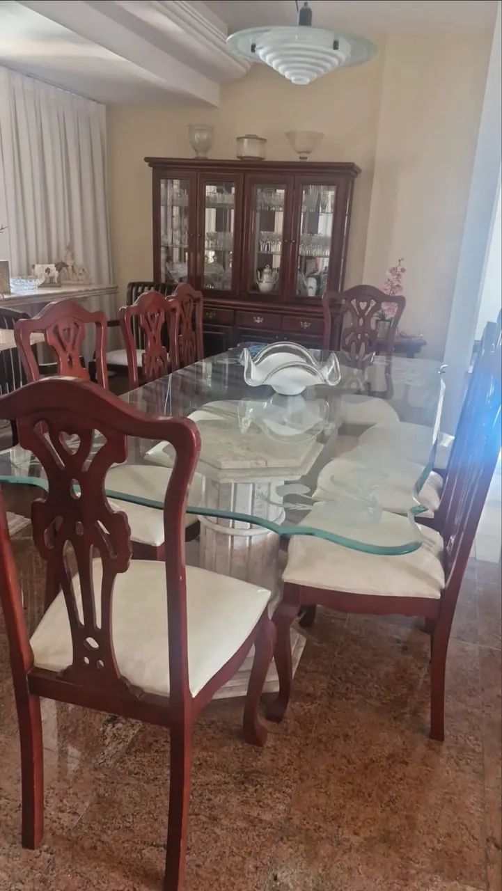 Mesa de jantar 8 Lugares