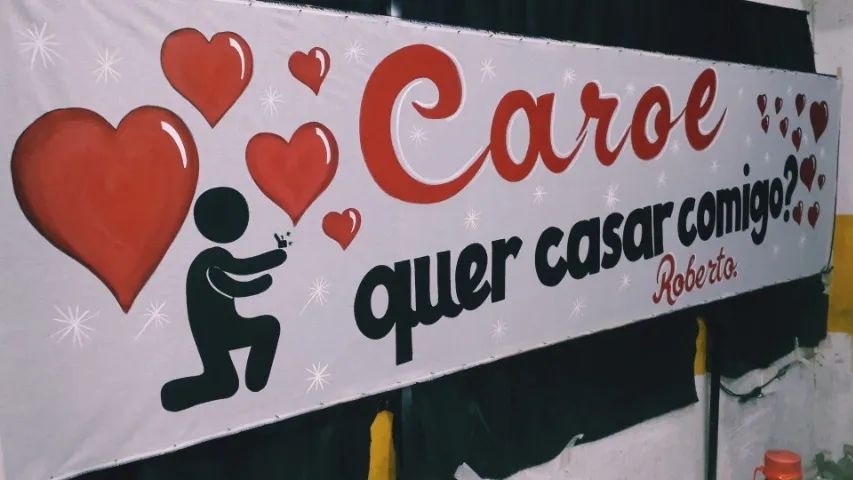 Vai pedir ela em casamento?