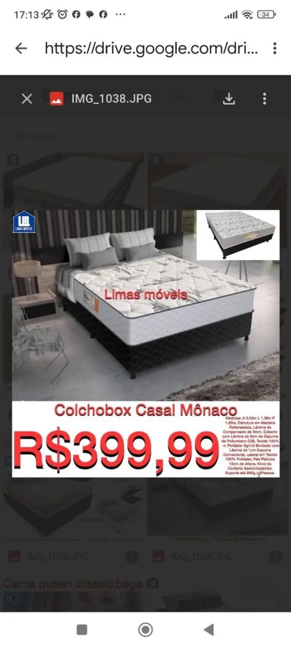 Cama box Mônaco 