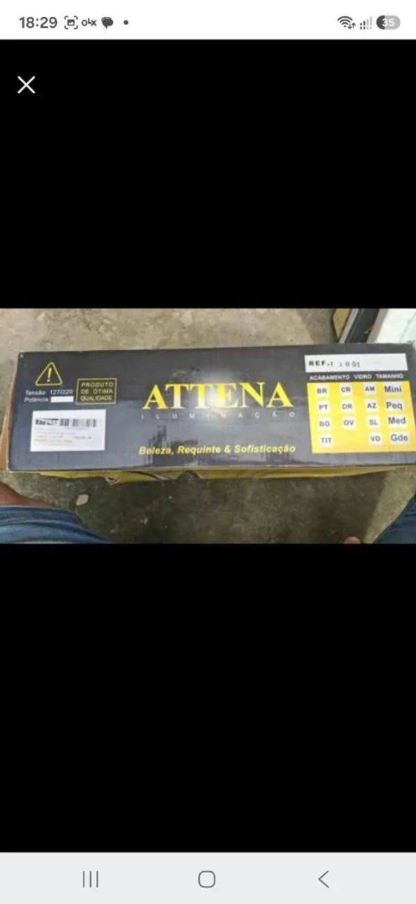 Luminária Attena nova na caixa - Foto 2