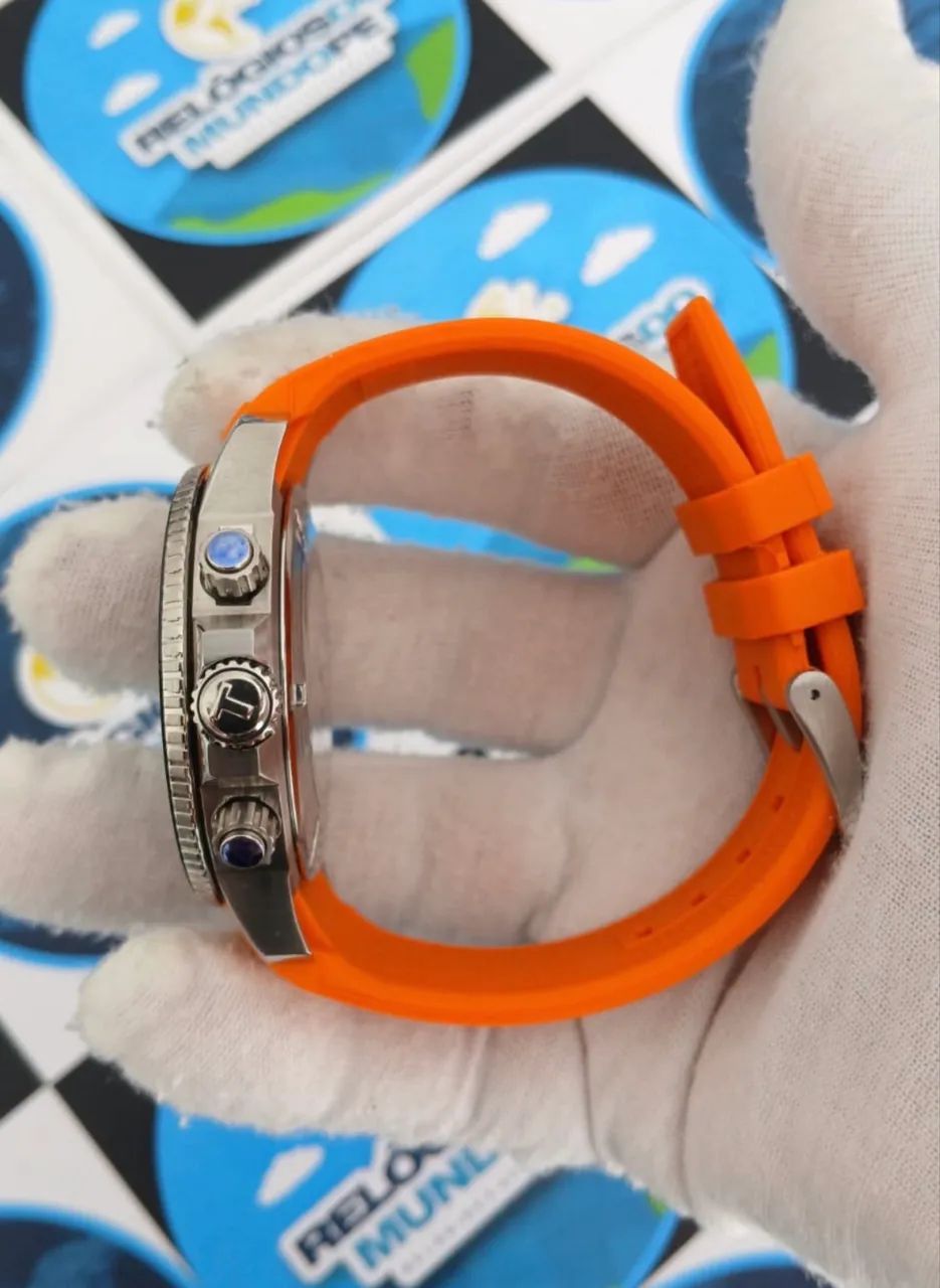 RELÓGIO TISSOT SEASTAR LARANJA CHNOGRAPH  - Foto 3