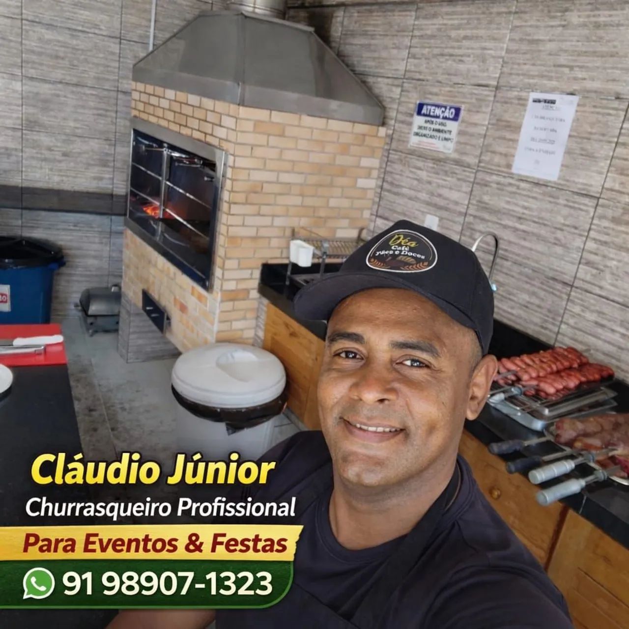  Churrasqueiro Profissional para Eventos e Festas em Belém