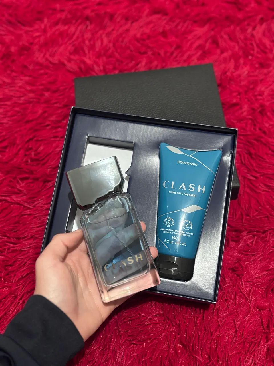 KIT BOTICARIO CLASH PERFUME + PRÉ E PÓS BARBA - Foto 2
