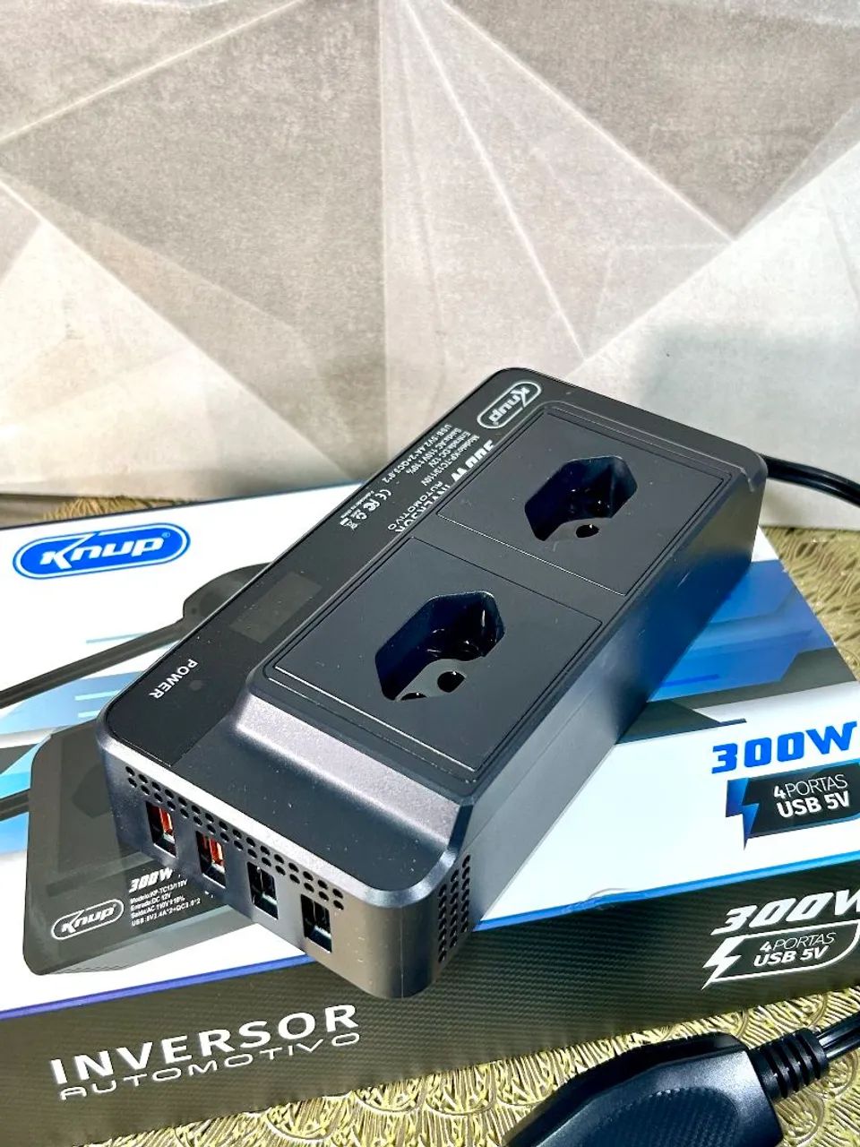 Inversor de Tensão 12V para 127V para Carro - Foto 3
