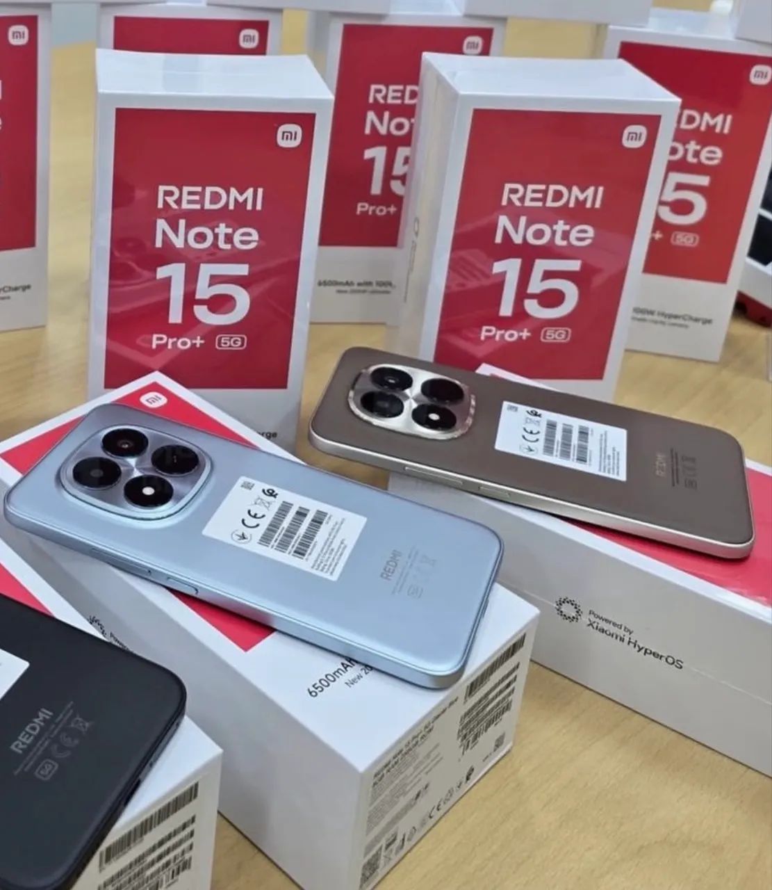 Xiaomi Redmi Note 15 Pro + 5G 512/12-Azul Marrom Lacrado 