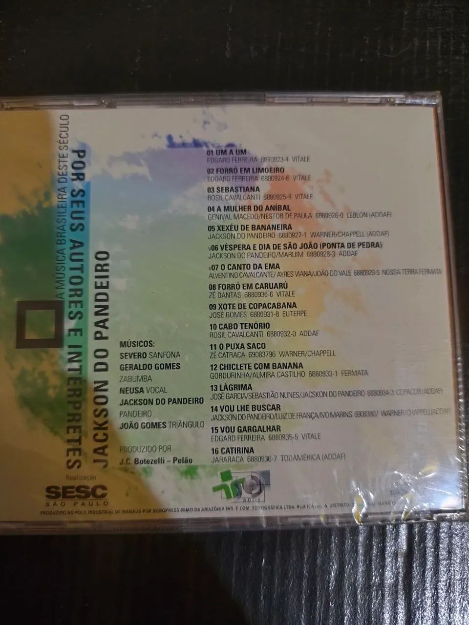 CD Jackson do Pandeiro coleção SESC - Foto 2
