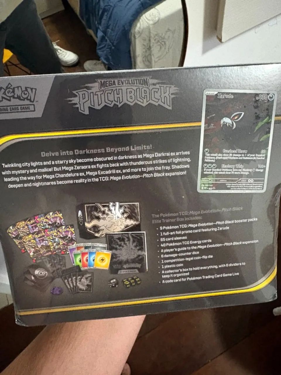 ETB Mega Evolução Pitch Black (LACRADA) - Foto 2