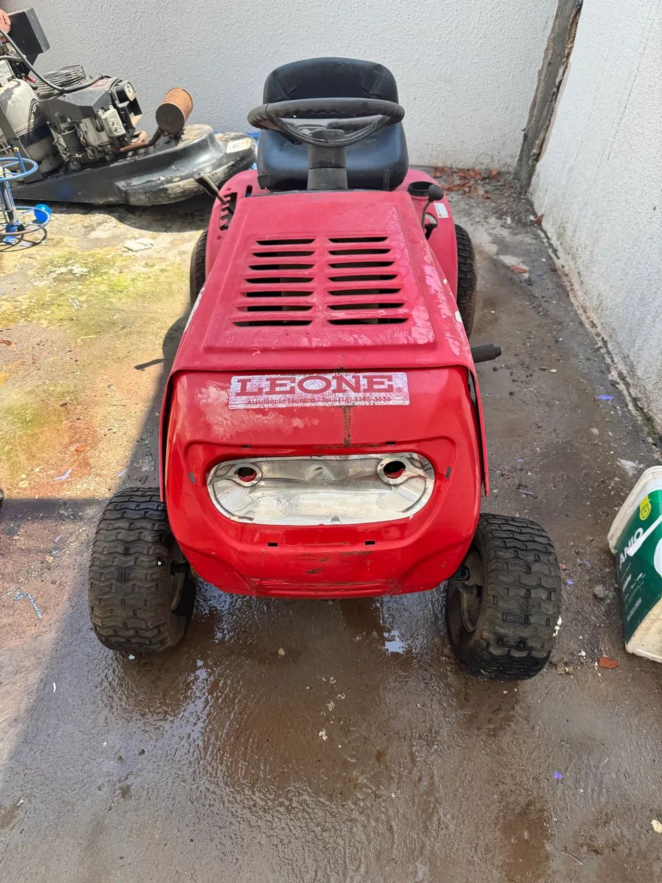 Vendo trator cortador de grama usado - Foto 2
