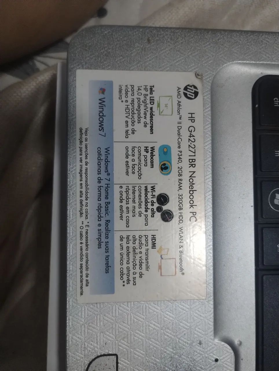 NOTEBOOK HP  - Foto 3