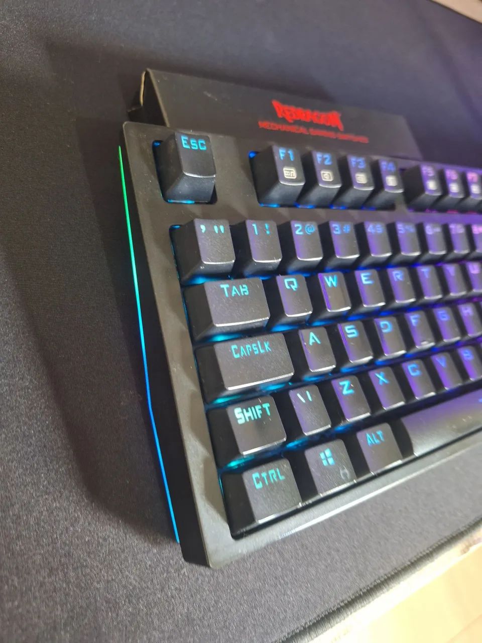 Kit redragon mouse teclado mousepad - Foto 4