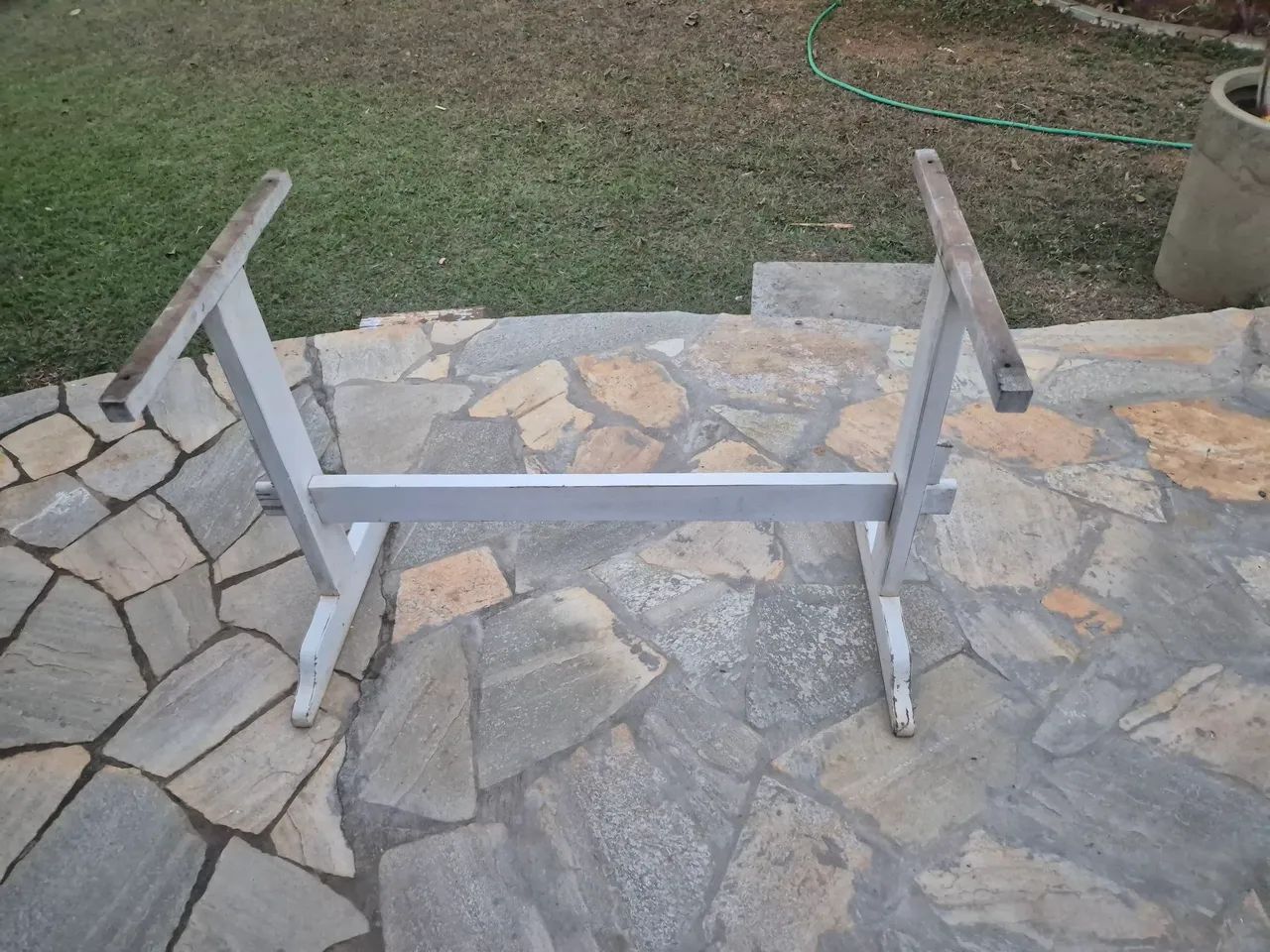 Base para mesa madeira
