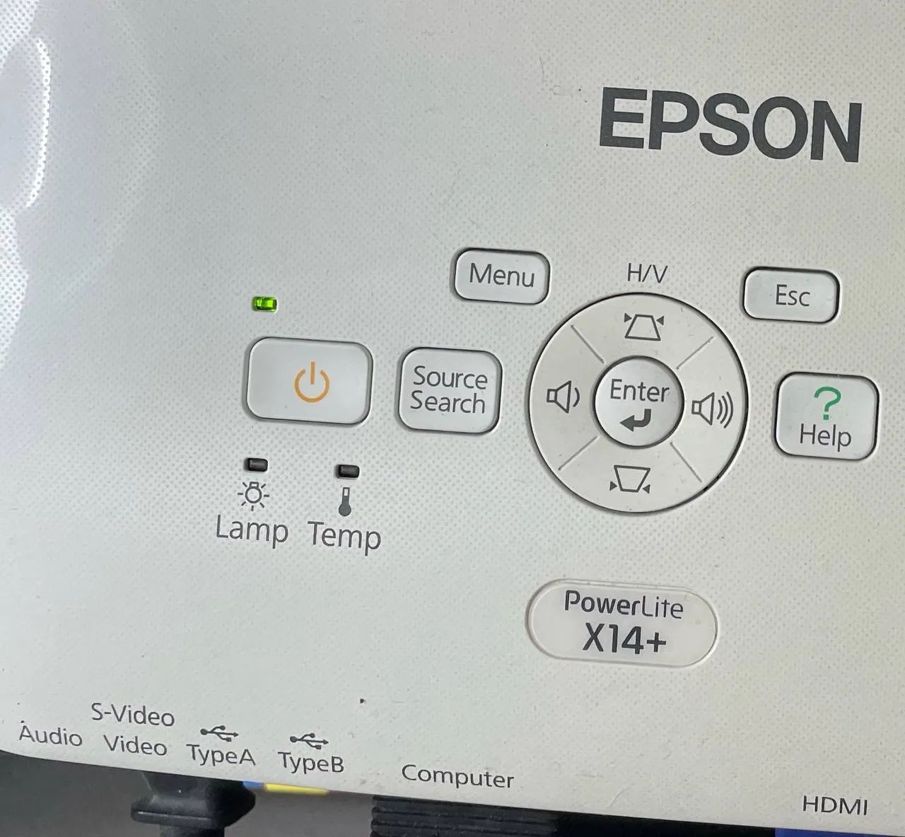 Projetor Epson PowerLite X14+ com HDMI e VGA - Foto 5