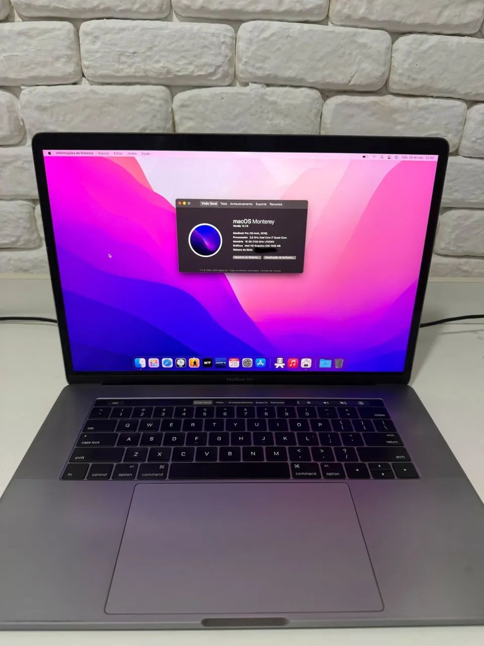 MacBook Pro 2016 16gb ram 256gb ssd core i7 - Notebooks - Jardim