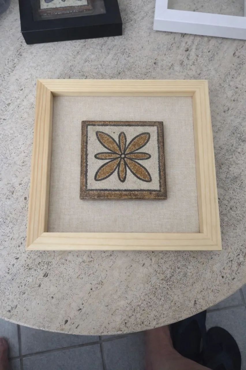 Quadro cerâmica Brennand 