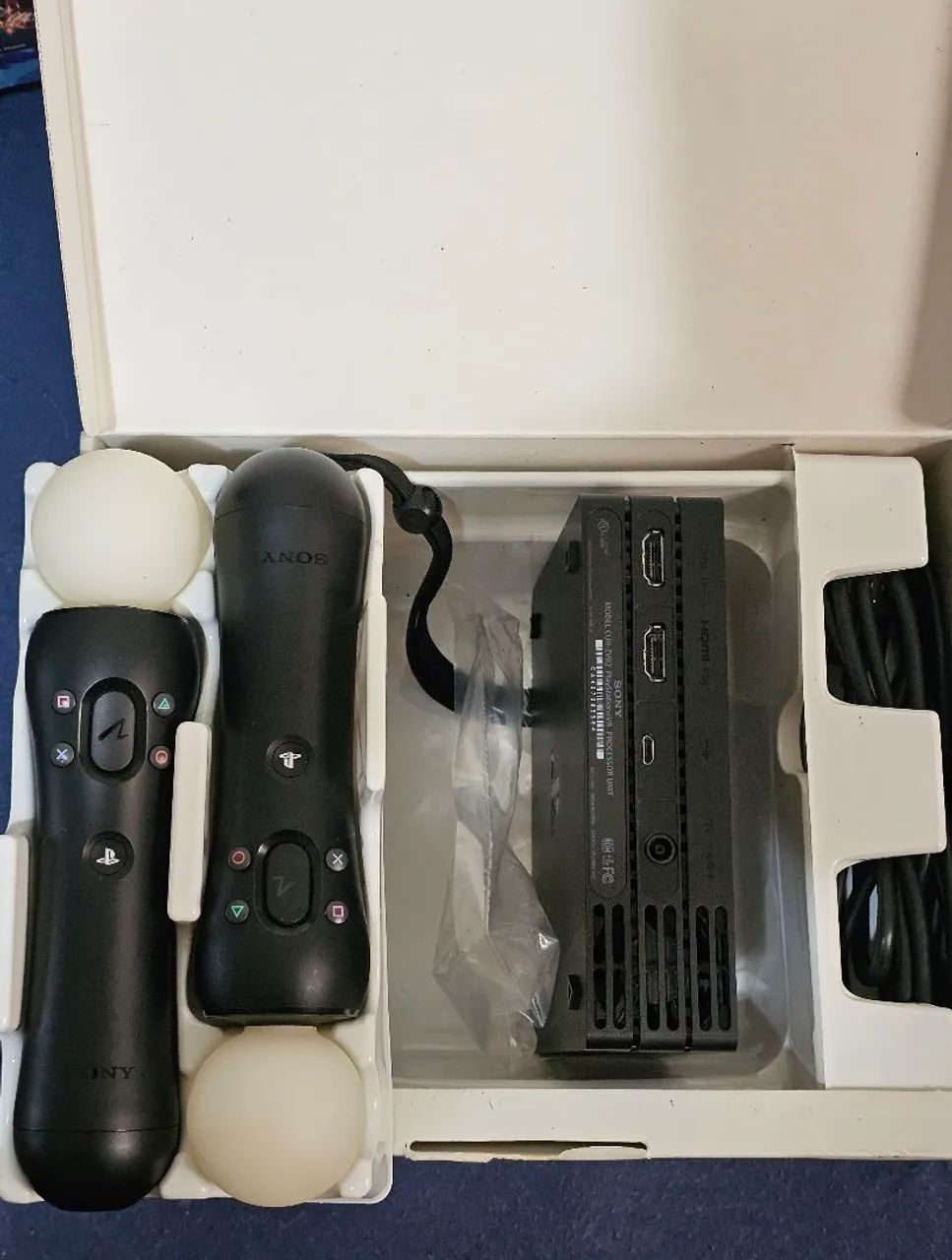 PlayStation VR V2 CUH-ZVR2 + Câmera + 2 Moves + 4 jogos - Peças e