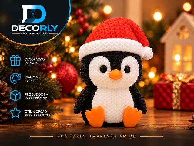 ENFEITES DE NATAL PERSONALIZADOS EM 3D - Foto 5