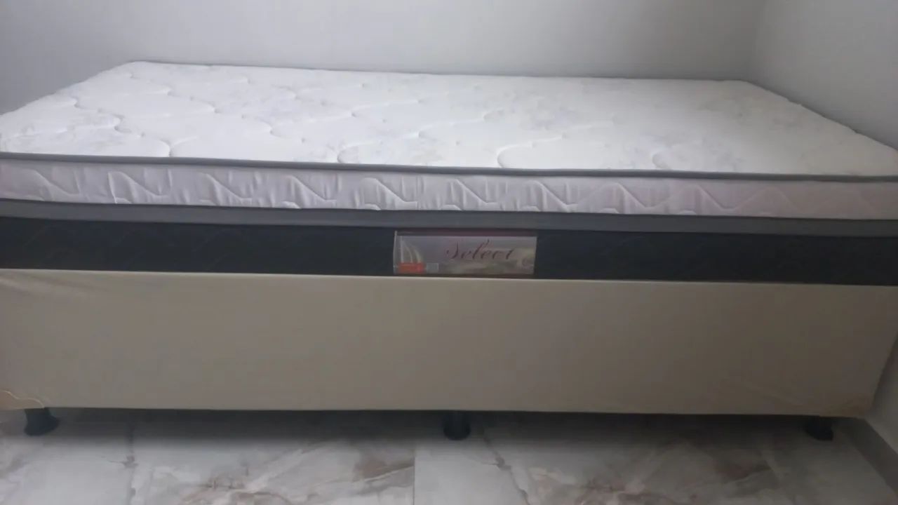 Cama solteiro box