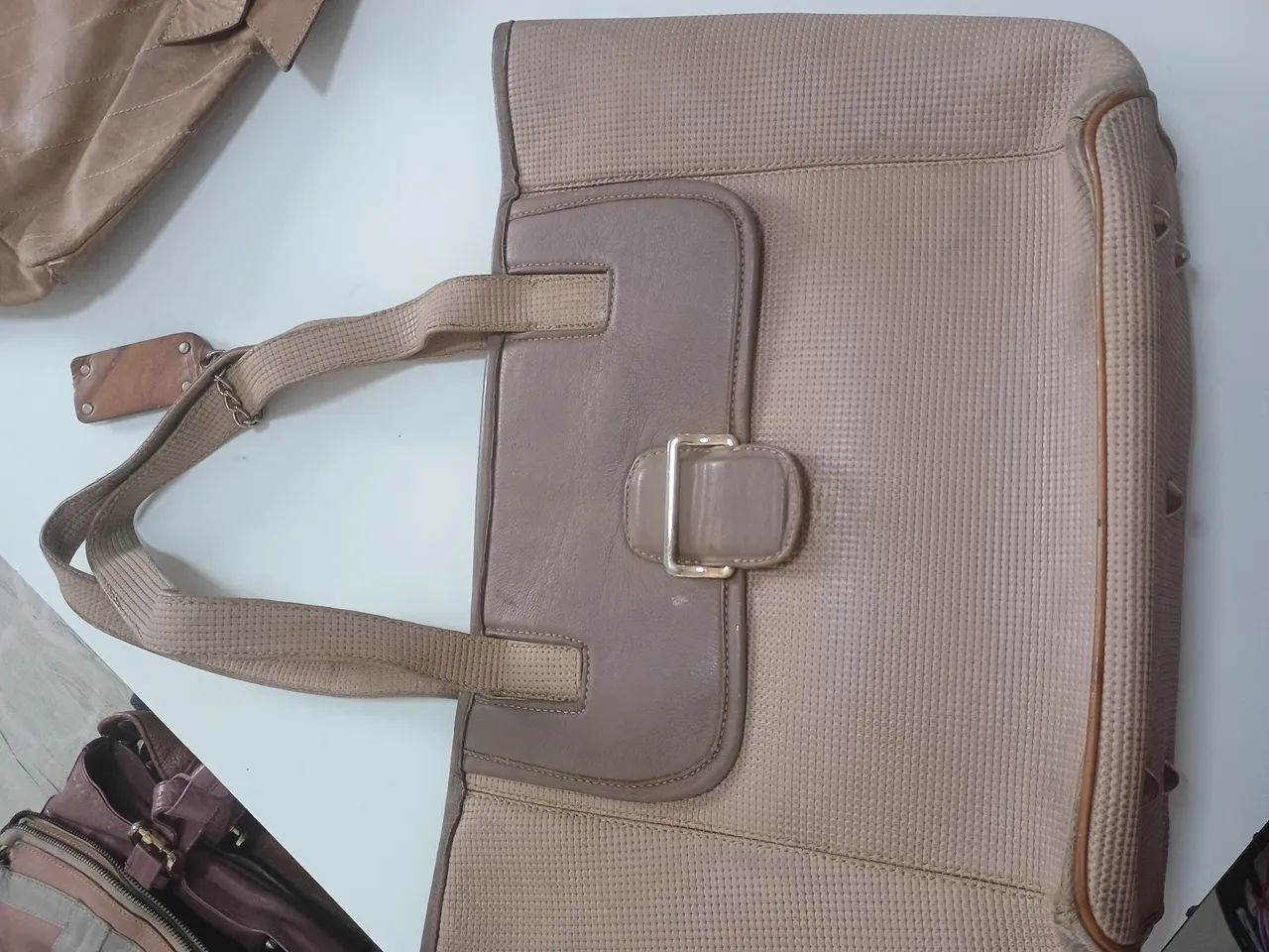 Bolsas em couro